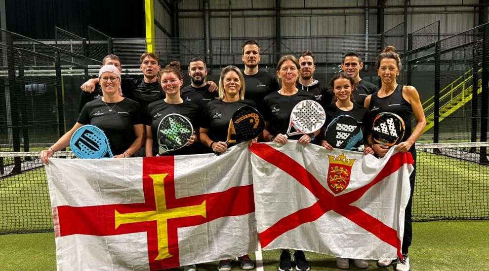 Channel Island padel team shows its talent at inaugural county champs