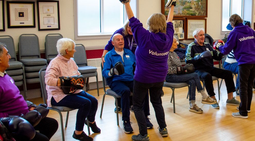 Stretch for the stars with Dementia Jersey's new exercise programme