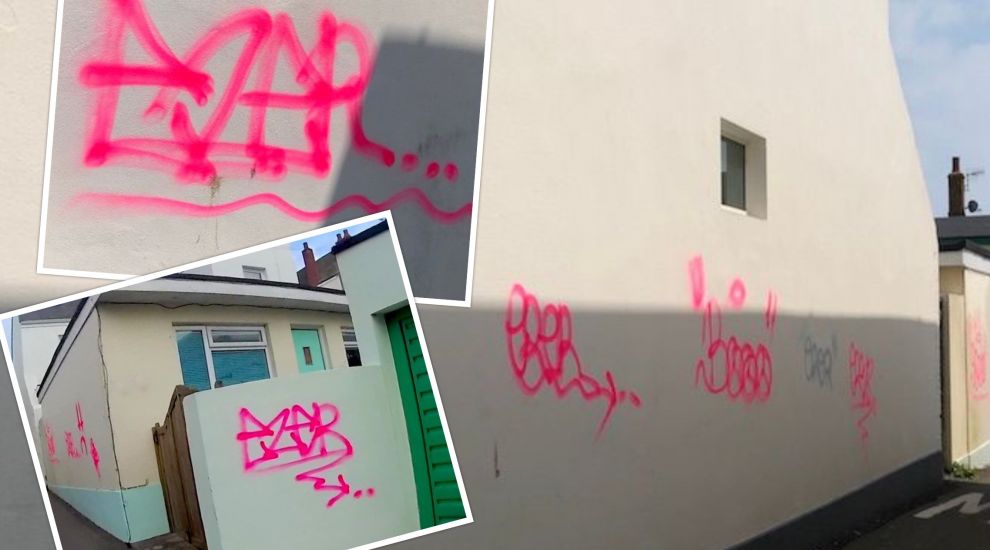 IN PICTURES: Multiple homes attacked in spate of graffiti