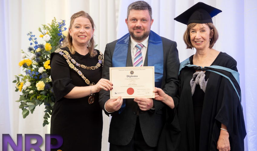 Funeral director achieves administration diploma