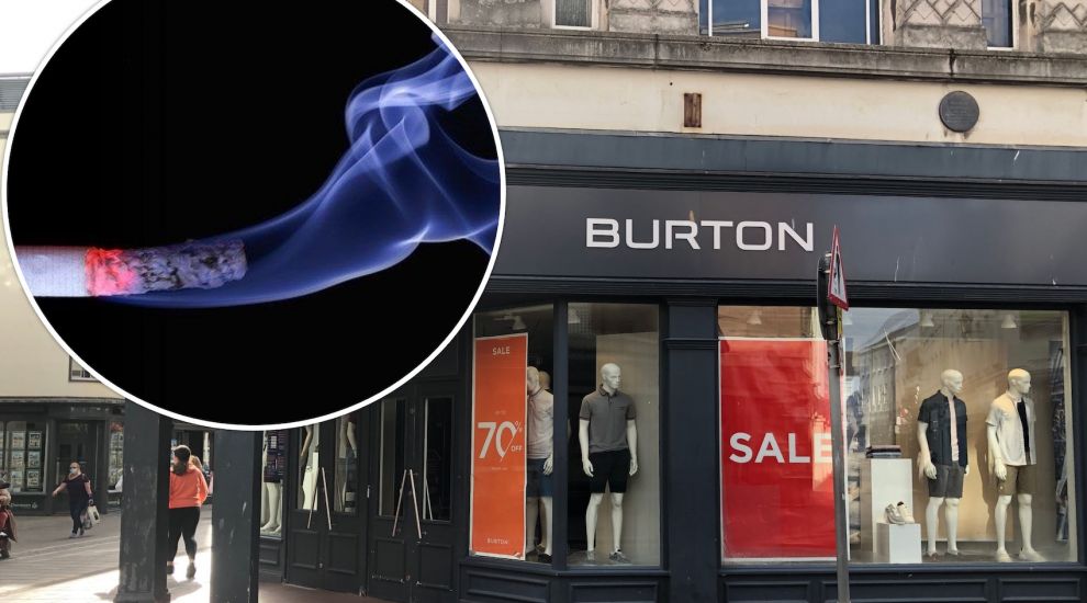 Cigarette causes Burton cladding fire