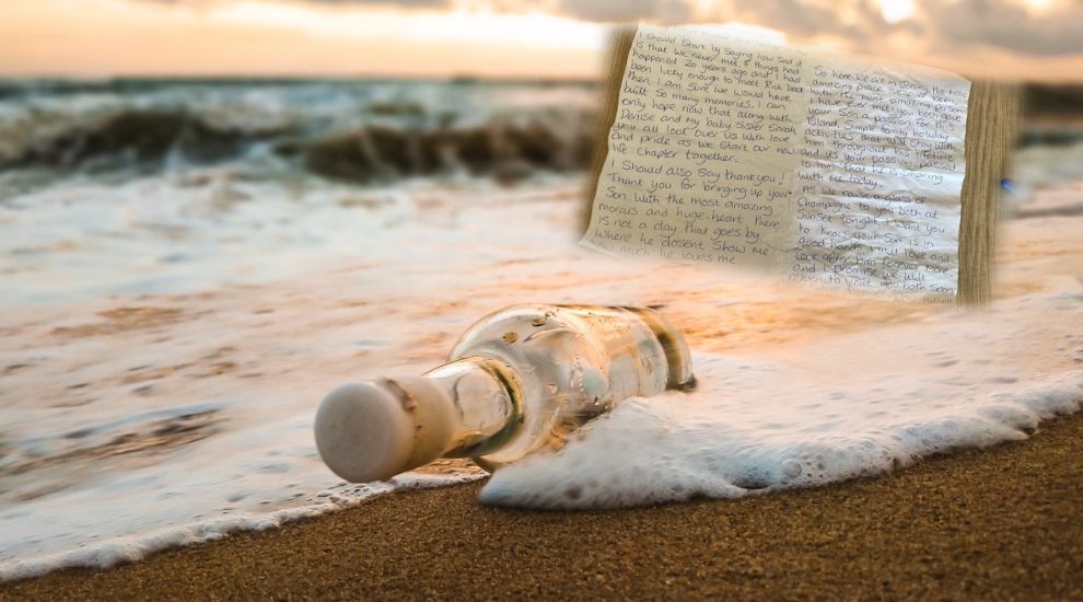 Tourist's touching message in a bottle finds its way to shore
