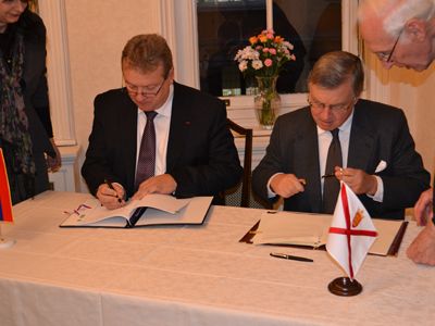 Tax agreement signed with Slovenia