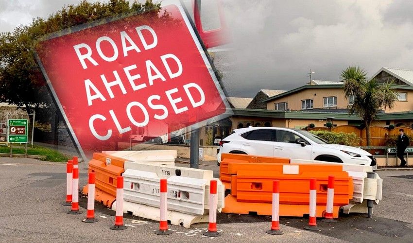 Five Oaks roundabout closed for the weekend