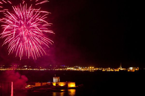 Weather means damp squib for fireworks
