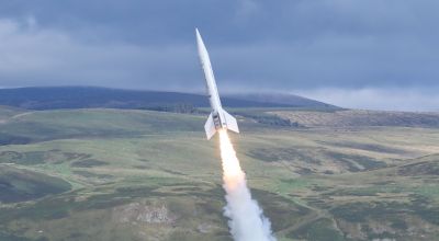 Space tourism firm launches rocket at Northumberland National Park