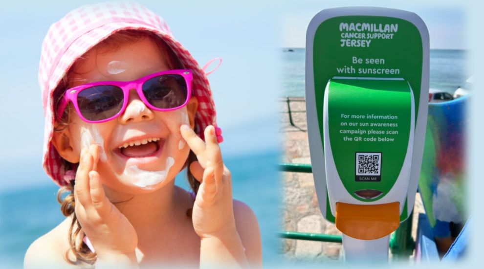 Free suncream stations around coast thanks to cancer charity