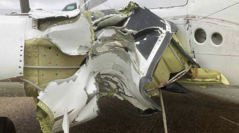 Sunlight caused octogenarian pilot's Alderney plane crash