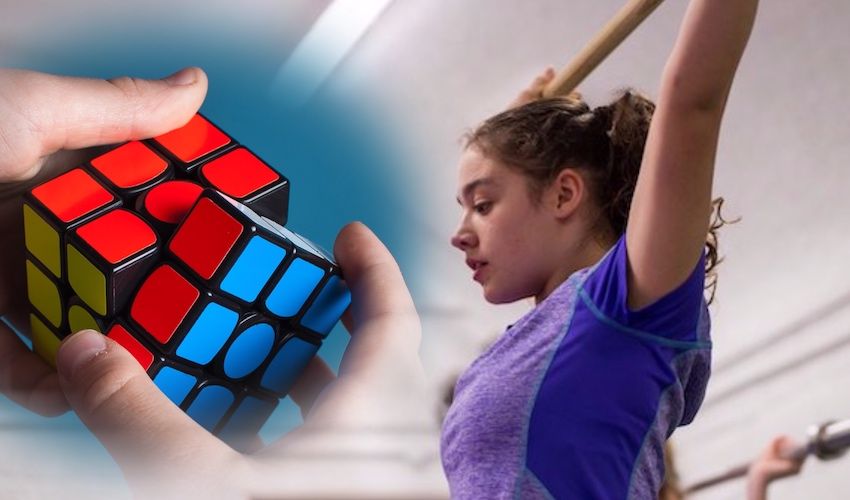 ATHLETES IN LOCKDOWN: Weightlifting prodigy turns to tackling Rubik’s cube