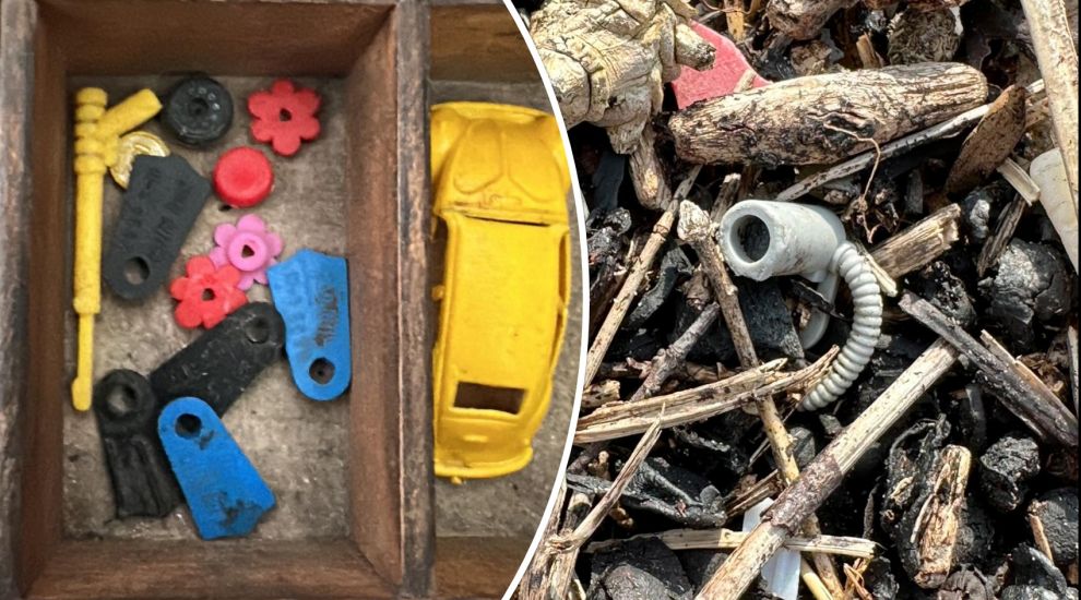 Retro Lego discovery highlights long-term impact of plastic pollution