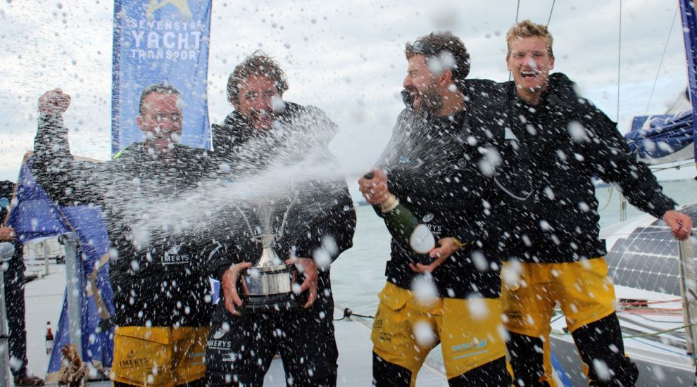WATCH: Record-breaking win for Jersey sailor in Round Britain and Ireland race