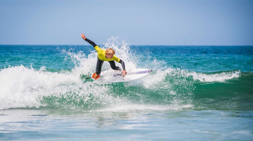 Jersey surf prodigy vies for spot on English Junior Surf Squad