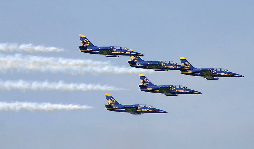 SCHEDULE: What's on at this year's Air Display?