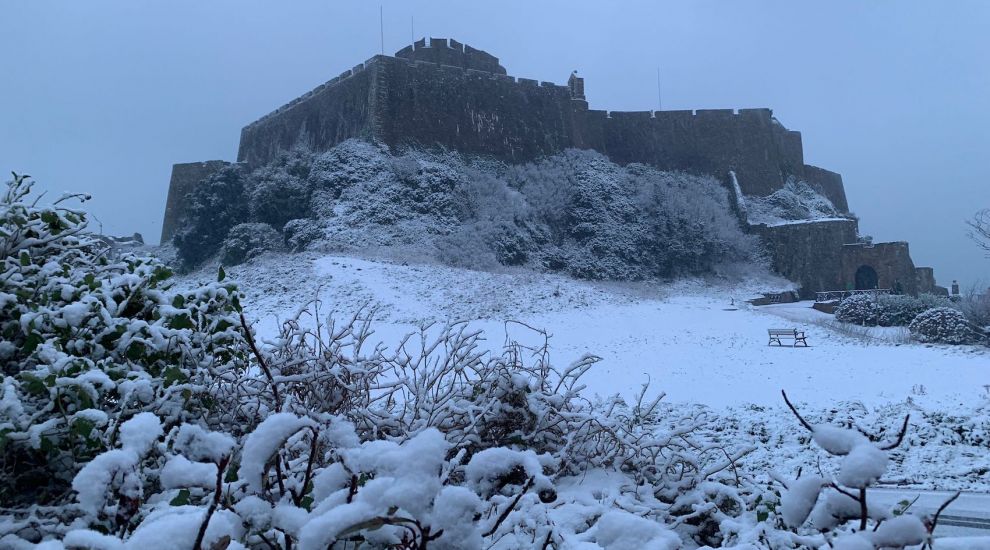 WATCH: Jersey dusted with snow overnight – and more is on the way