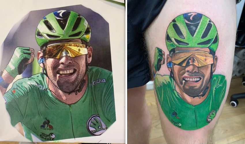 The man with the Cav tattoo gets a call from the Manx Missile