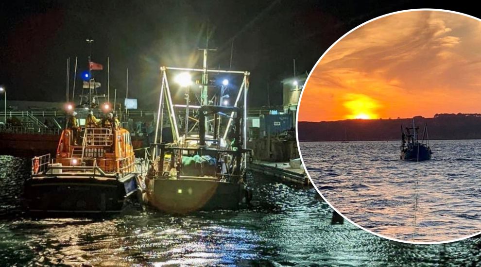 Battle against wind and tide to rescue 96-tonne fishing boat