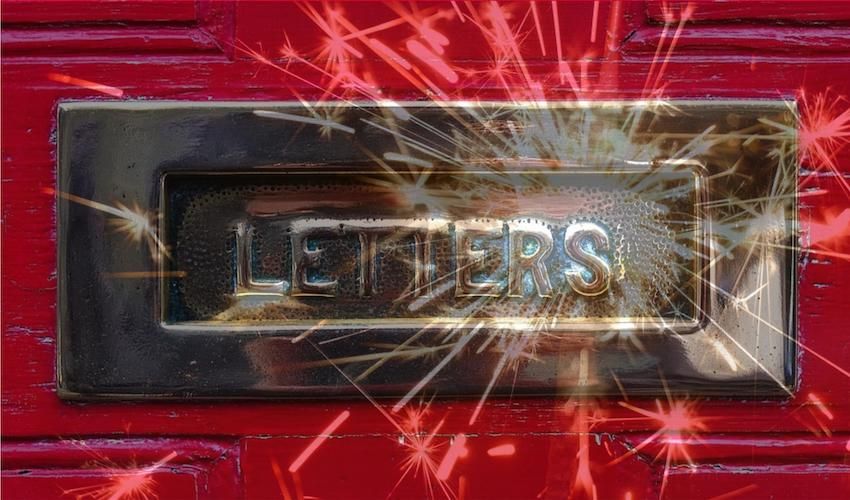 Letterbox firework delivers bonfire night fright to family