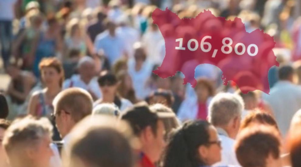 106,800 - Jersey's population hits new high