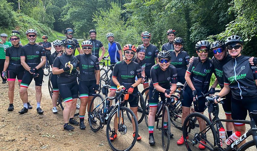 Mac100 charity cycle challenge sponsored by Jacksons raises over £8,500