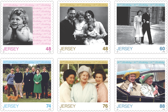 New stamps to celebrate The Queen's 90th