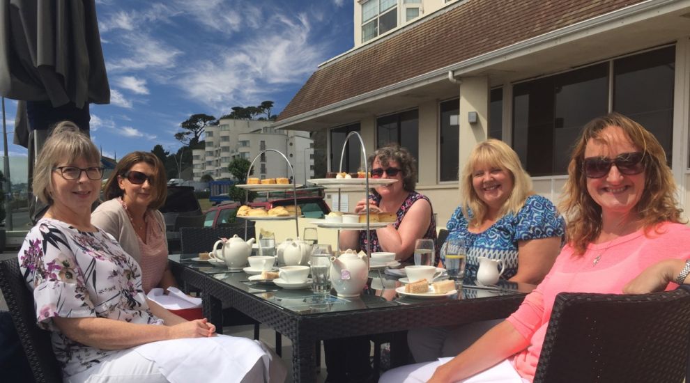 SCBU nurses enjoy afternoon tea treat thanks to Grand Jersey