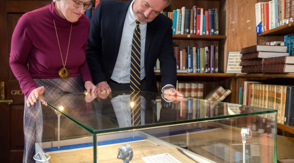 New cabinet allows Priaulx Library to display more artefacts