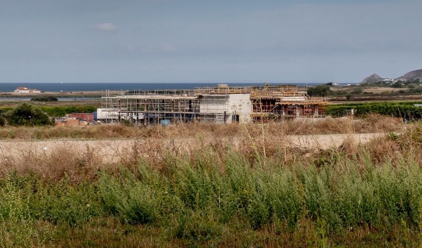 Luxury home taking shape in St. Ouen's Bay 13 years after permission