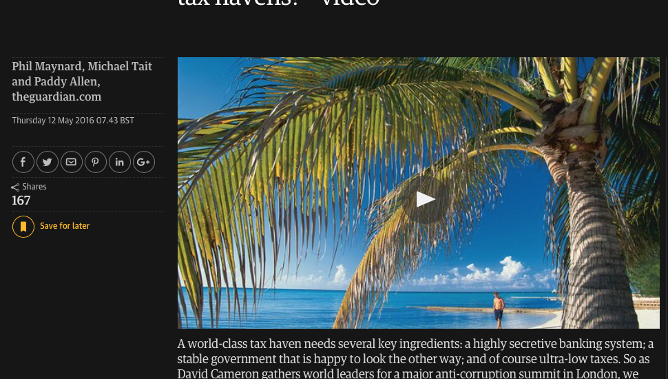 Well, pop-pickers, are we a top-ten tax haven? - Video