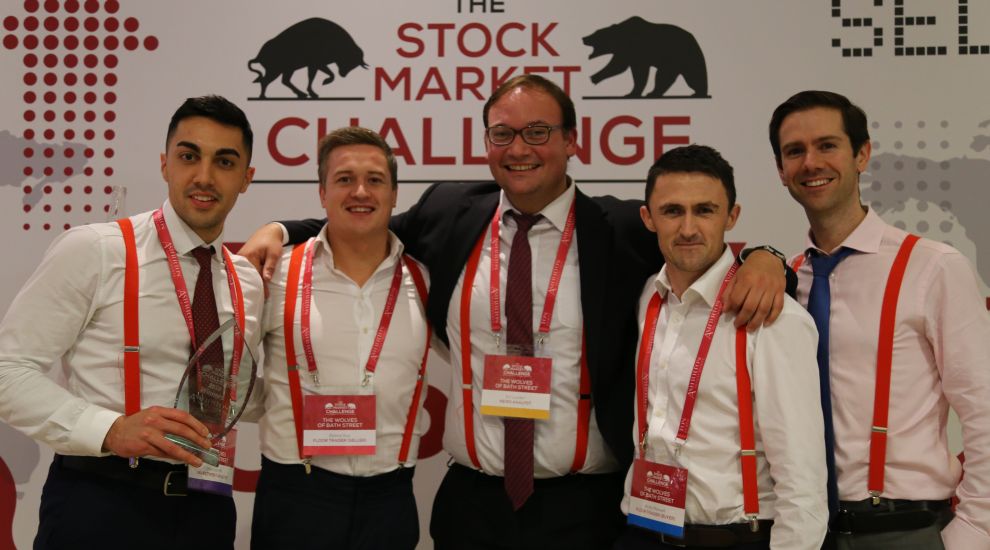 Stock Market Challenge won by The Wolves of Bath Street