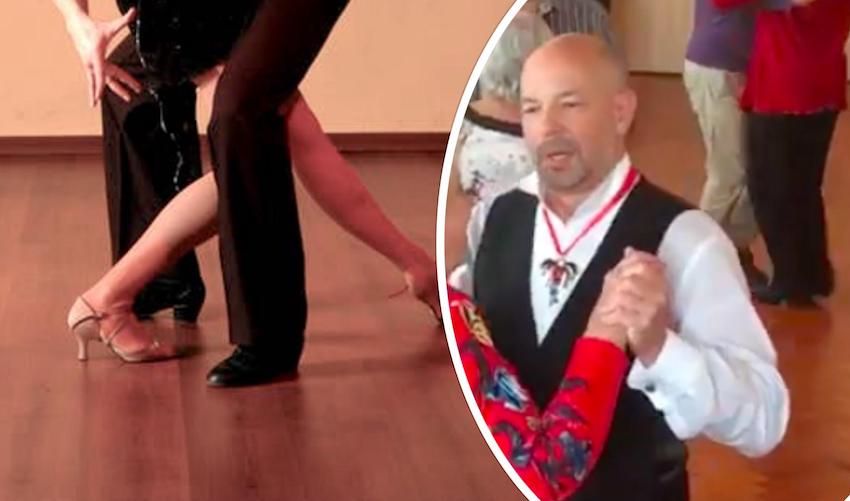 WATCH: Dancing councillor shuffles out of role after spending too much time in Jersey