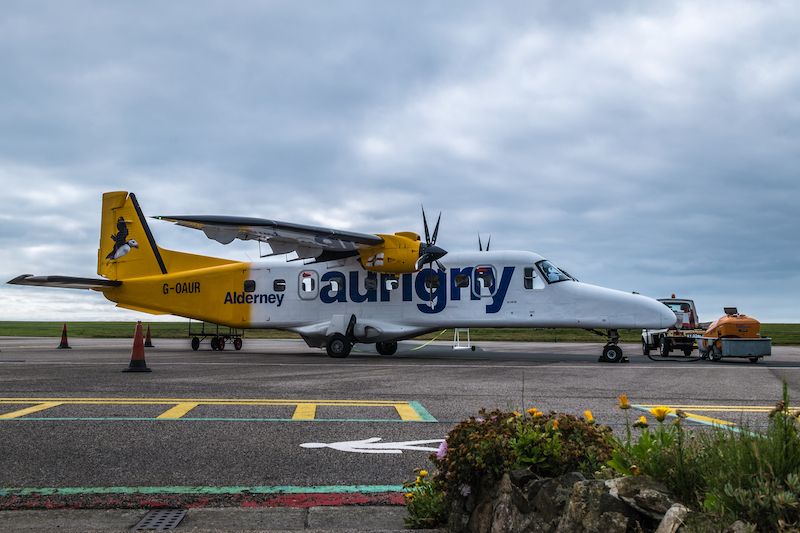 Aurigny suspends Jersey-Guernsey route