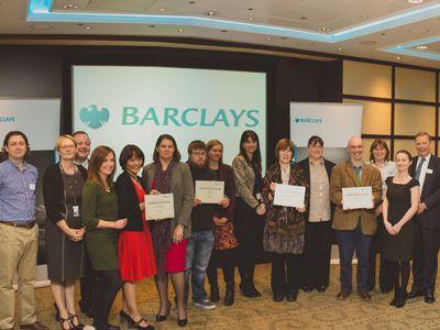 Young people the focus for four local charities receiving funding at Barclays Community Awards