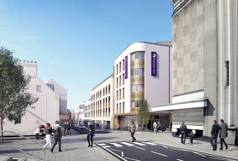 “Rock and a hard place” - Premier Inn plans passed