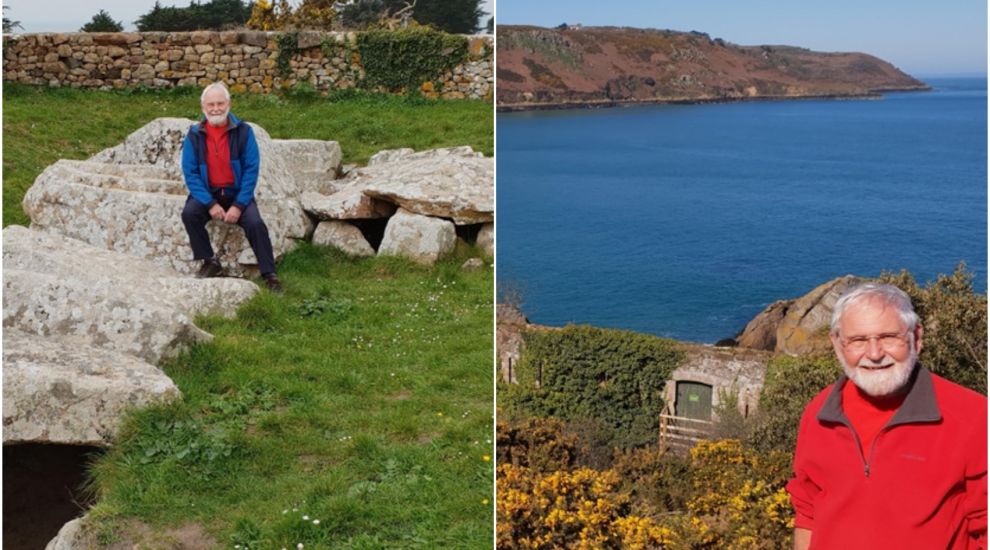 Son's MS inspires ex-headteacher to walk 80km on his 80th for charity