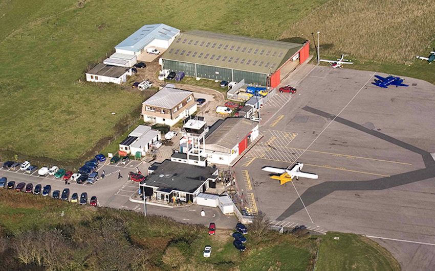 Alderney Airport closed as 'holes' discovered in runway