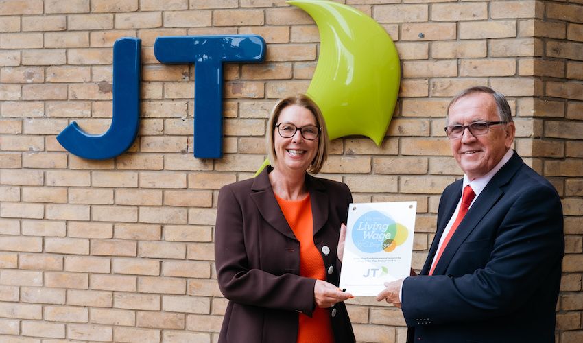 JT receives Caritas accreditation as living wage employer