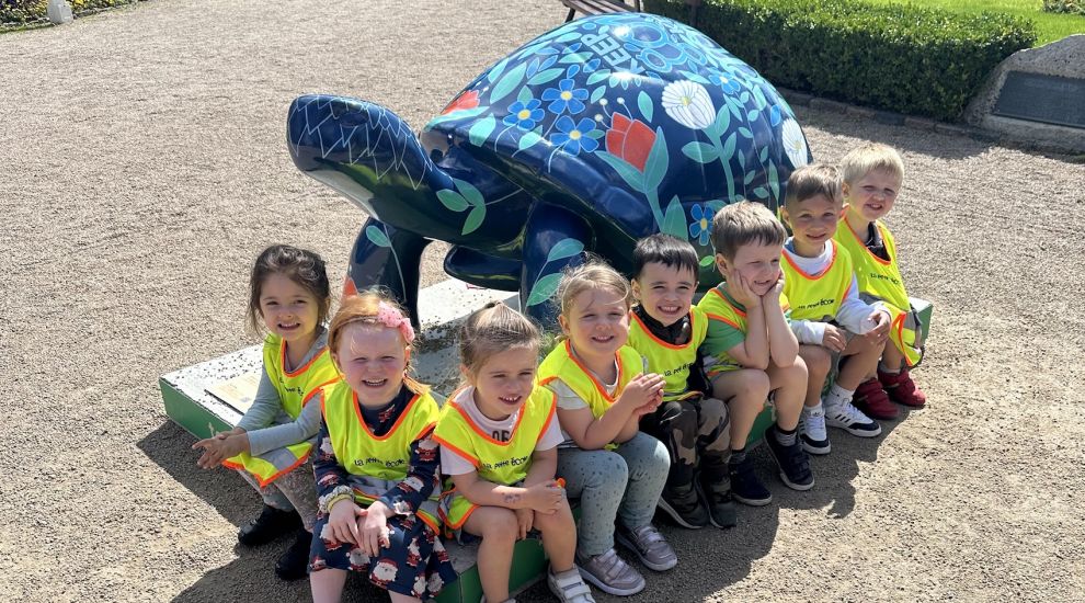 Young and old treated to tortoise tale