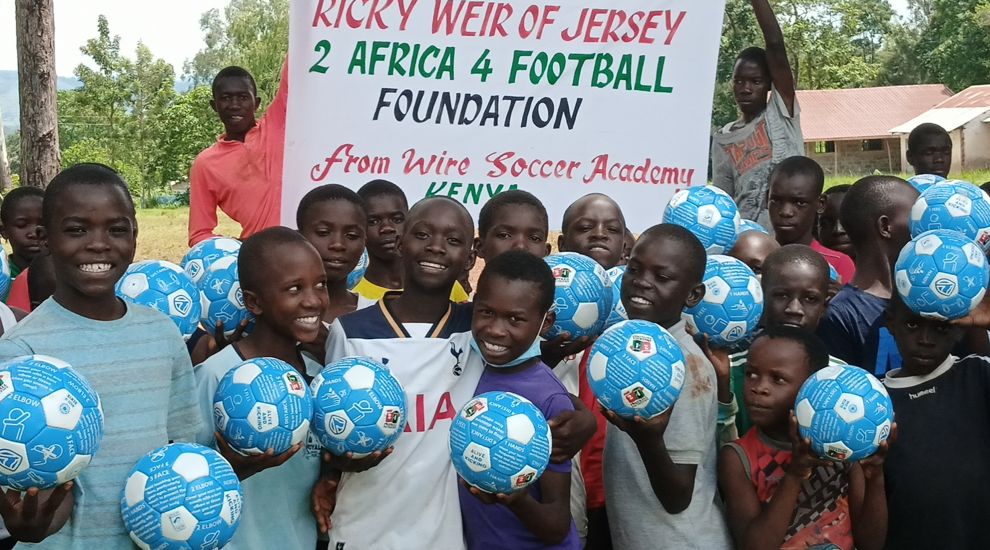 Football fun helps African communities bounce back
