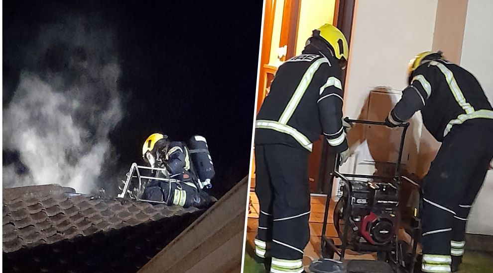 Pair in hospital after early-hours explosion and blaze in St Ouen