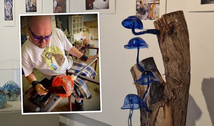 ART FIX: Glass creations blown from Devil’s Hole to St. Helier