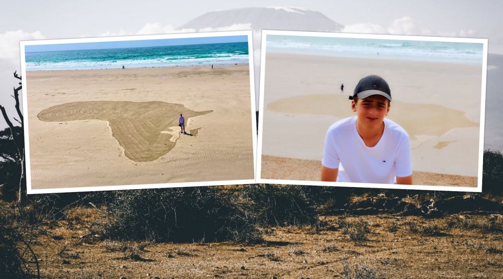 Sand art to help send teen to Africa