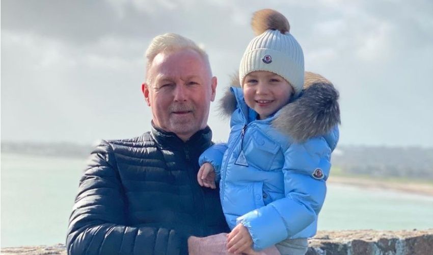 Football-mad four-year-old makes Scottish pilgrimage as tribute to grandad