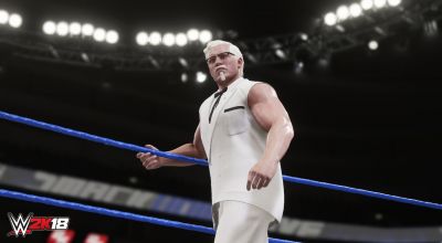 KFC’s Colonel Sanders is an actual playable character in WWE 2K18