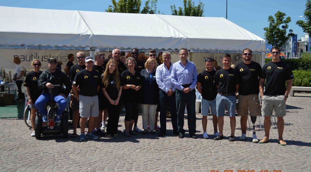 Nautilus Trust bake sale raises almost £1,500 for Holidays for Heroes Jersey
