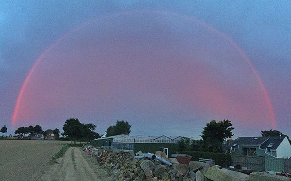 Moonbow lights up our skies