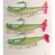 Fishing - 3 x Soft plastic 4inch Prawn/Shrimp 