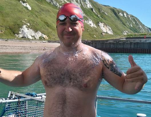Meet the man who swum the channel....as a warm up!