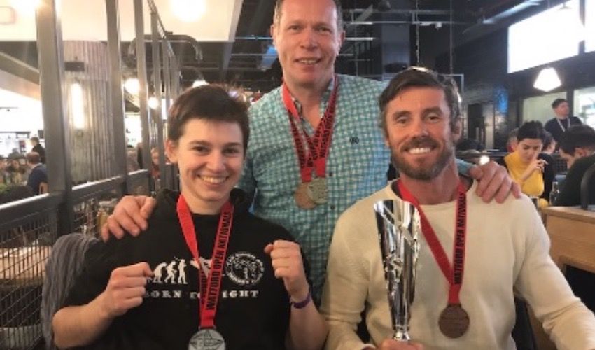 Medal success for first-time competitive kickboxer