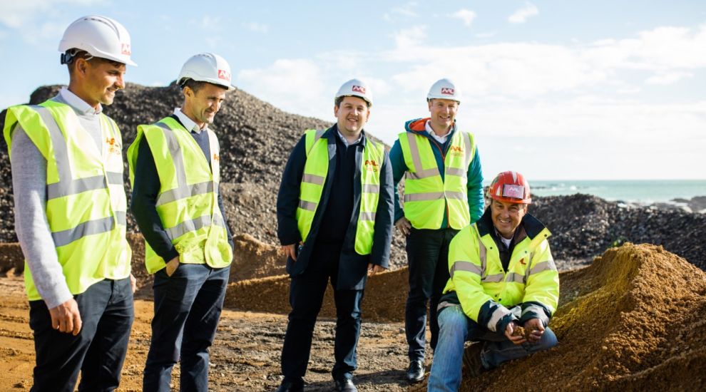 Jersey-based sustainable portfolio launched at recycling plant