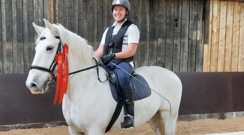 Inclusive club helps disabled horse rider reach dressage success